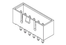 3.96mm Schakelaars van Molex van de Hoogtekopbal de Draad aan Draad, Kleine Molex-Schakelaar 2 Kringen